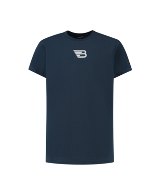 Ballin T-shirt met logo - Navy blauw