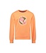 Tygo & Vito Meisjes sweater - Noe - Neon koraal