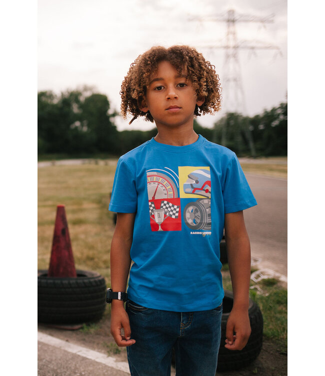 Tygo & Vito Jongens t-shirt - Joel - Sky blauw