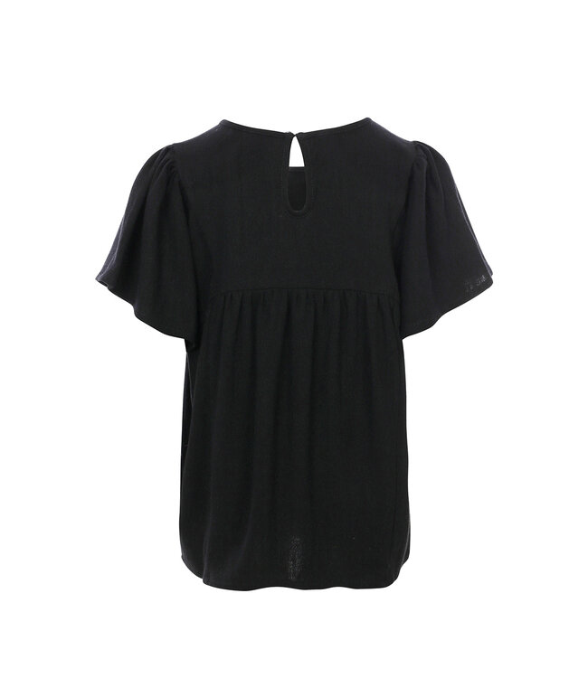 LOOXS Little Meisjes top - Zwart