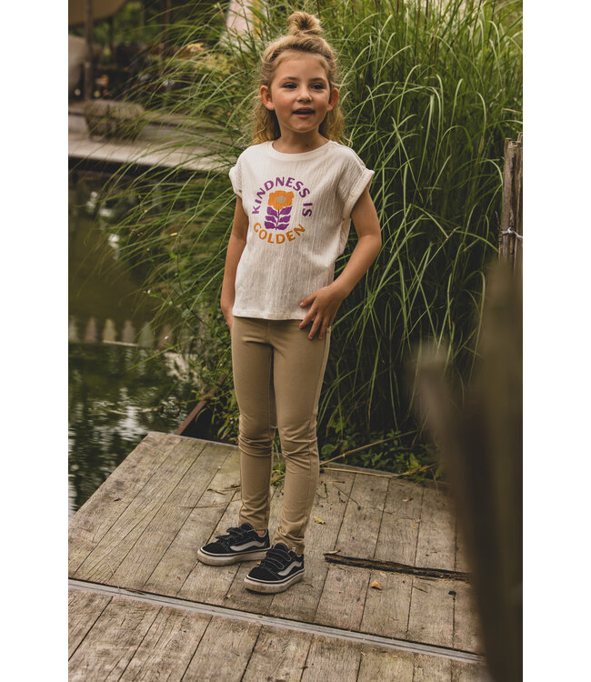 LOOXS Little Meisjes tregging - Sage groen