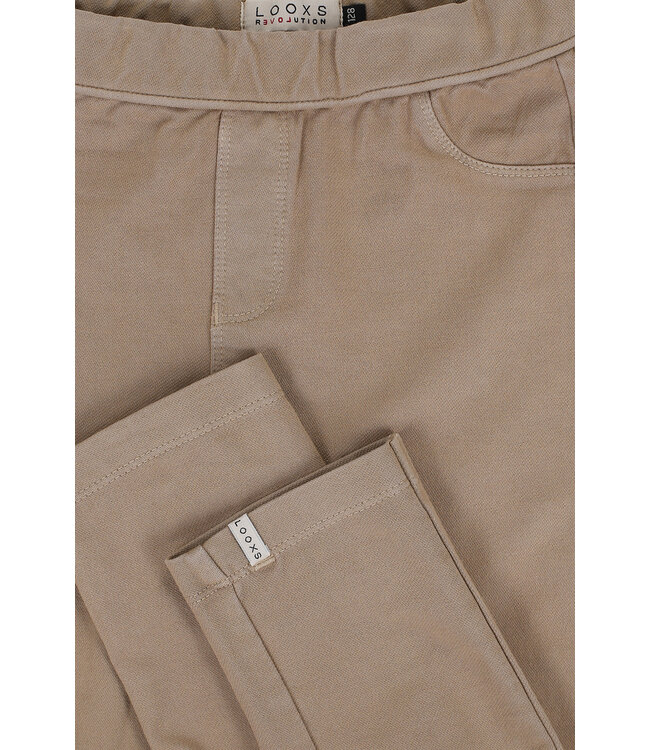 LOOXS Little Meisjes tregging - Sage groen