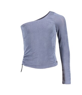 Frankie & Liberty Meisjes top - Margot - Dusty blauw