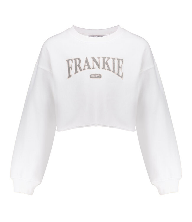 Frankie & Liberty Meisjes sweater B - Margot - Krijt wit