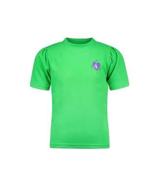 B.Nosy Meisjes t-shirt - Vajen - Helder groen