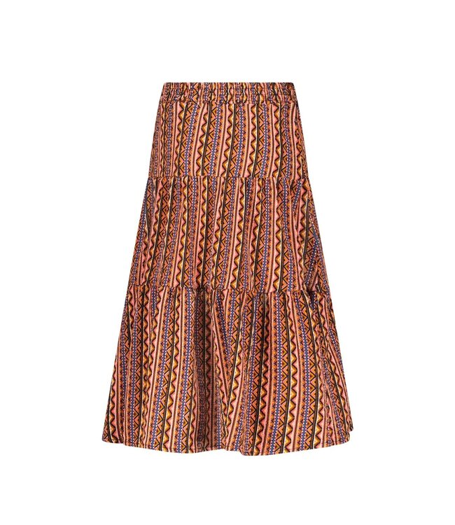 B.Nosy Meisjes rok - Brenda - Blush aztec AOP