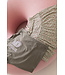 Like Flo Meisjes rok viscose crepe - Zacht groen stippen
