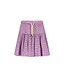 Like Flo Meisjes rok viscose crepe - Lilac stippen