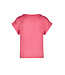 Like Flo Meisjes t-shirt slub metallic - Roze