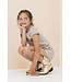 Like Flo Meisjes sweat top gestreept - Mud