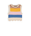 NoNo Meisjes spencer cropped gebreid - Kosmic - Pearled ivoor wit