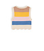 NoNo Meisjes spencer cropped gebreid - Kosmic - Pearled ivoor wit