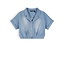 NoNo Meisjes spijker blouse cropped - Tara - Denim