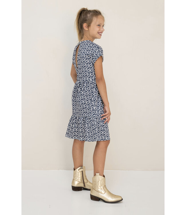 Like Flo Meisjes jurk fancy - Panter Ikat