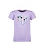 B.Nosy Meisjes t-shirt - May - Lt Lavender