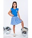B.Nosy Meisjes jurk - Pelin - Soft blauw