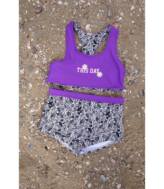 B.Nosy Meisjes bikini Sanna - Magic palm AOP