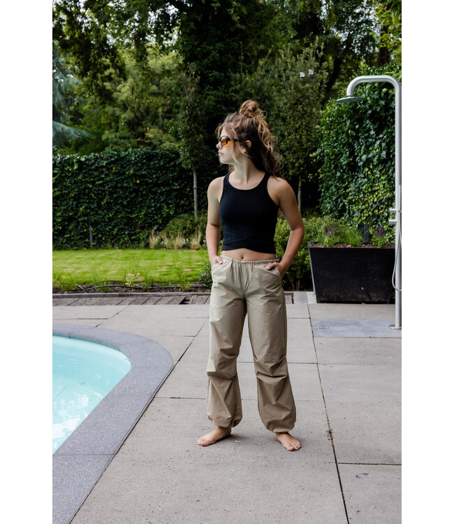 LOOXS 10sixteen Meisjes top mouwloos - Zwart