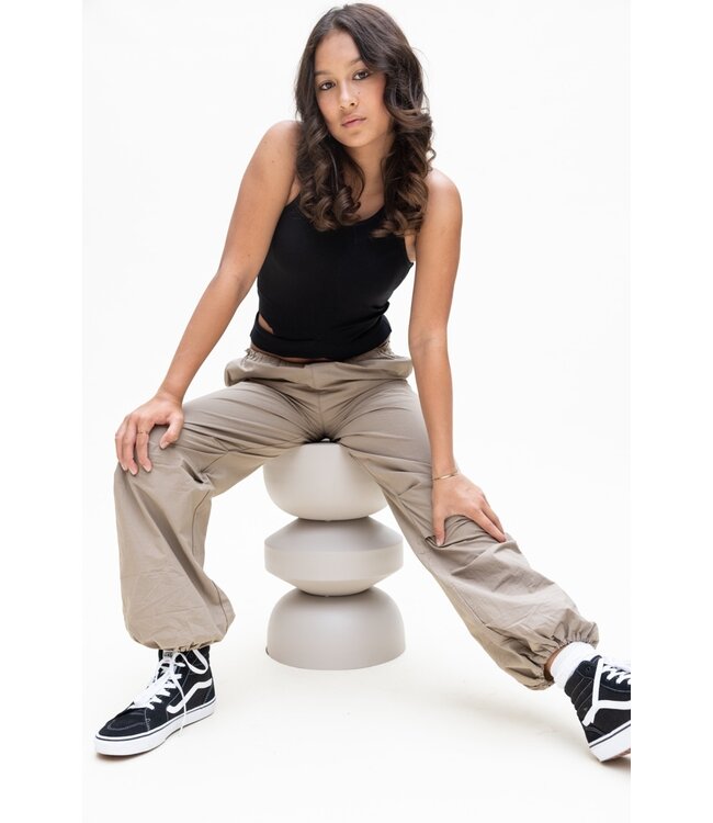 LOOXS 10sixteen Meisjes top mouwloos - Zwart