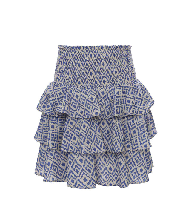 LOOXS 10sixteen Meisjes broek/rok - Blauw ikat