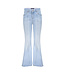 Frankie & Liberty Meisjes jeans flair broek - Liberty - Blauw denim