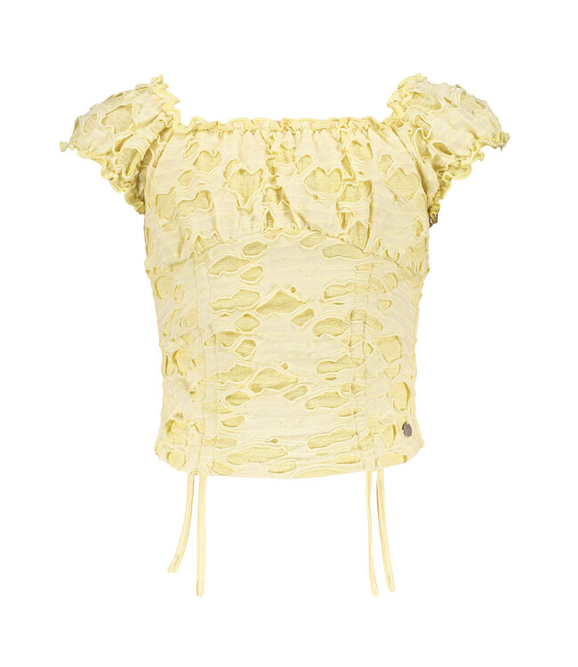 Frankie & Liberty Meisjes blouse - Maxime - Krijt wit