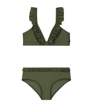 Shiwi Meisjes bikini triangel - Bella - Bos groen