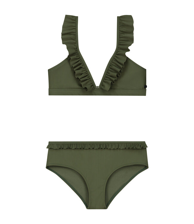 Shiwi Meisjes bikini triangel - Bella - Bos groen