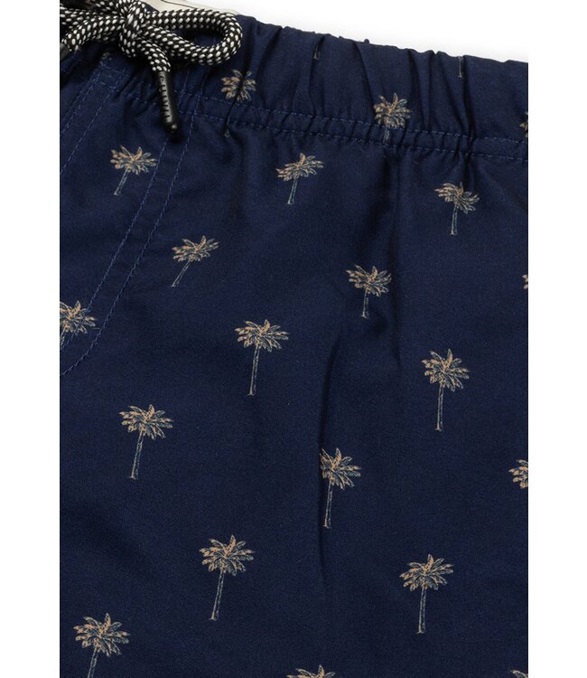 Shiwi Jongens zwembroek - Scratch palm - Donker navy blauw