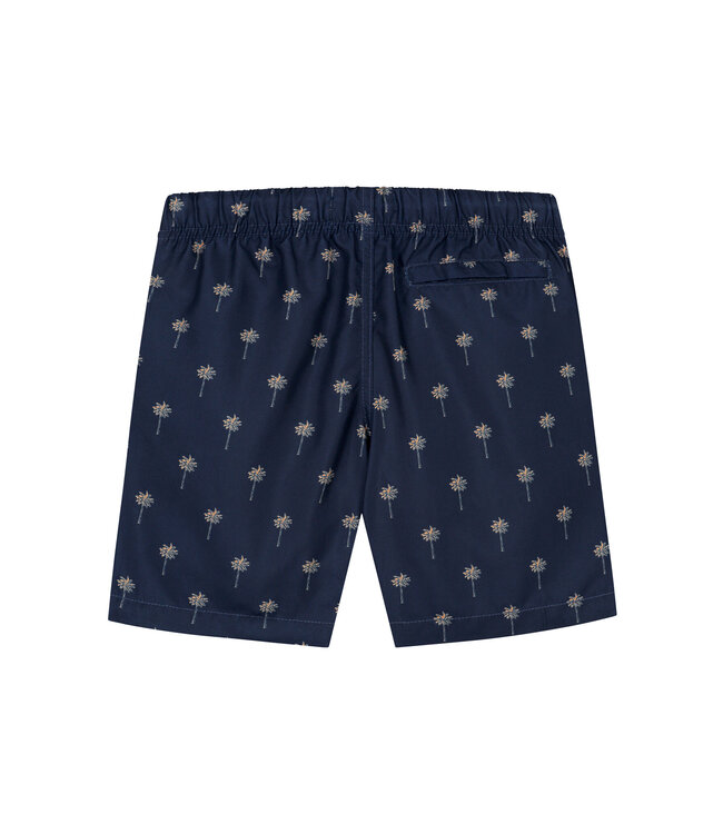 Shiwi Jongens zwembroek - Scratch palm - Donker navy blauw