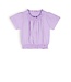 NoNo Meisjes blouse geruit - Tyra - Galaxy lilac