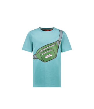 Tygo & Vito Jongens t-shirt - Toby - Aqua blauw