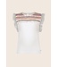 Like Flo Meisjes t-shirt slub fancy mesh