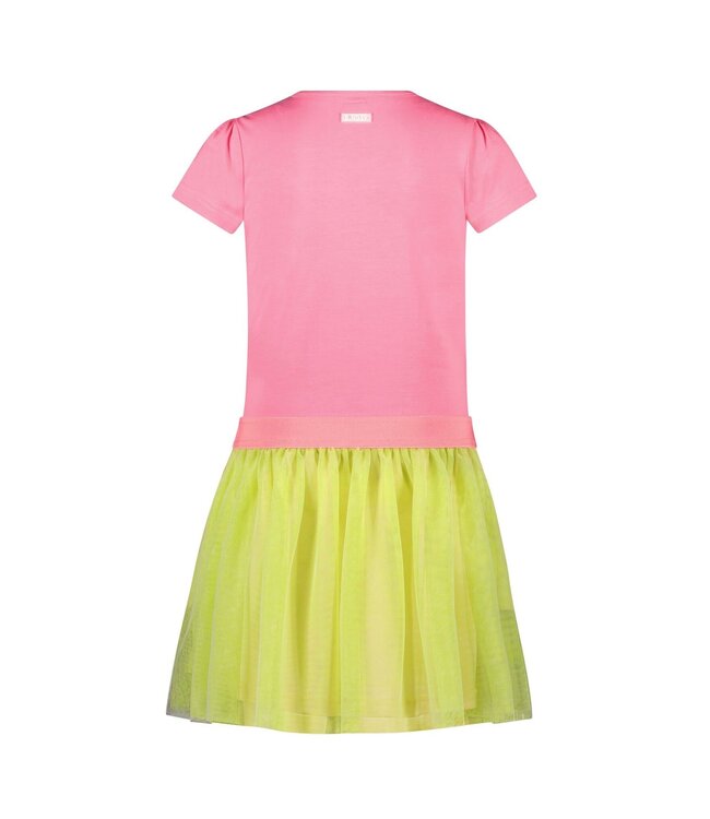 B.Nosy Meisjes jurk - Gabby - Sugar roze