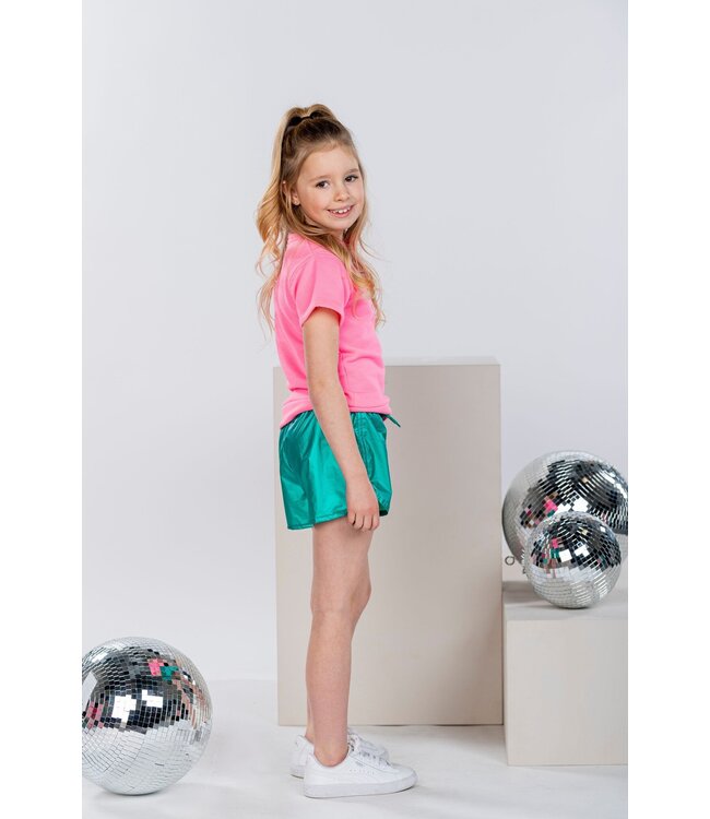 B.Nosy Meisjes sweater - Elin - Fluor roze