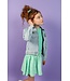 MAYCE Meisjes scrunchie - Mint groen AOP