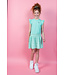 MAYCE Meisjes jurk - Mint groen