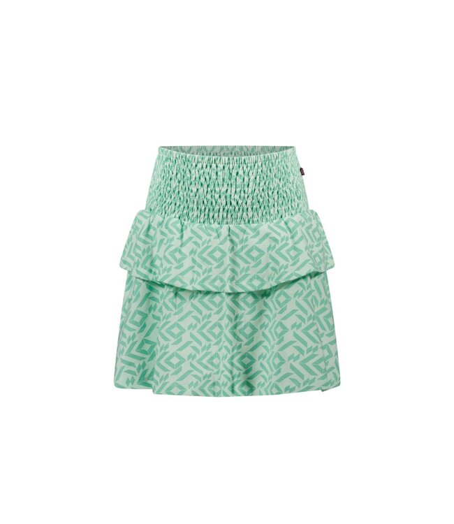 MAYCE Meisjes rok - Mint groen AOP