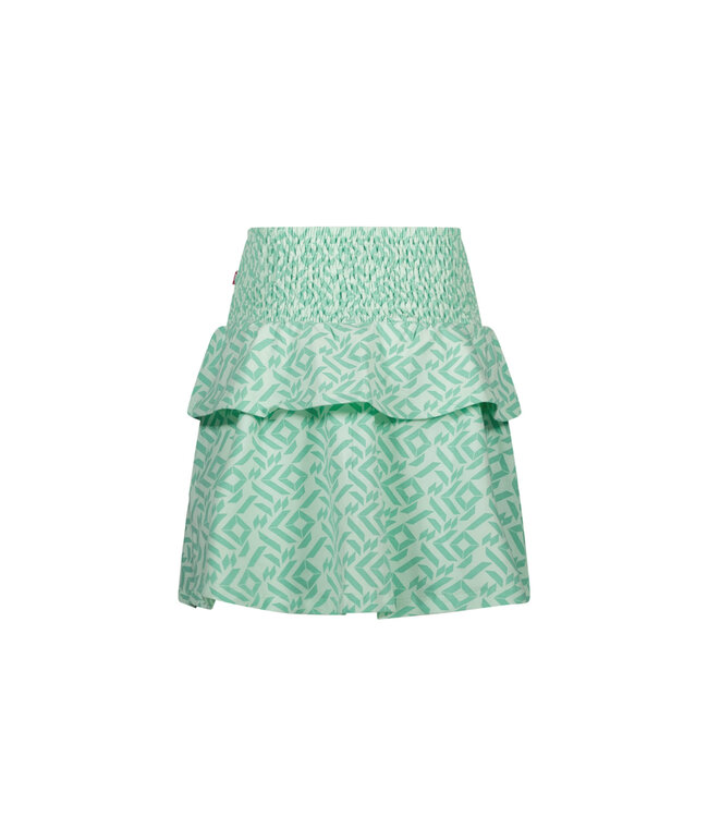 MAYCE Meisjes rok - Mint groen AOP