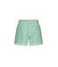 MAYCE Meisjes sweat short - Mint groen AOP