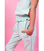 MAYCE Meisjes sweat broek - Mint groen