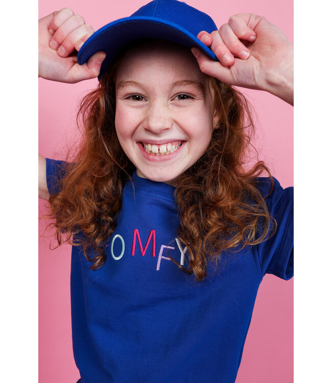 MAYCE Meisjes sweat top - Twilight blauw