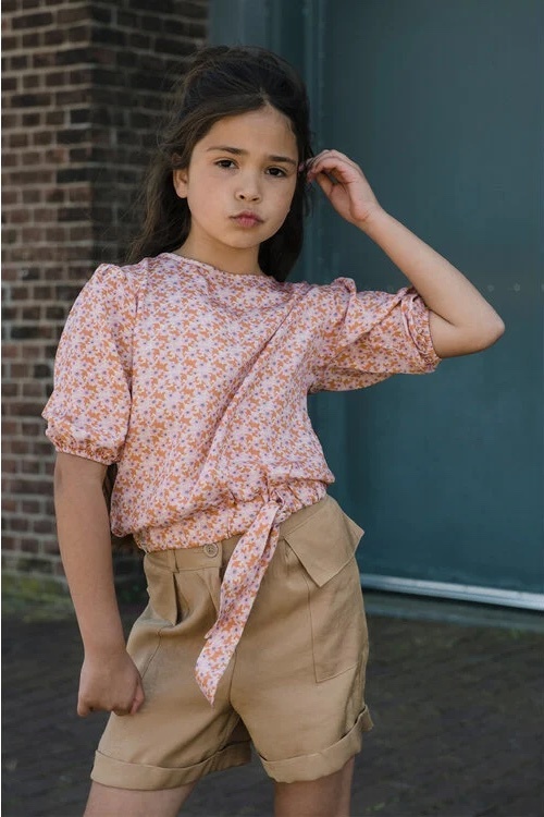 KIEstone cargo short stoere meisjeskleding