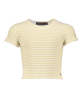 Frankie & Liberty Meisjes top - Nelly - 59 Yellow Stripe