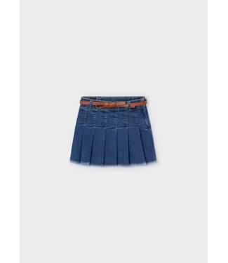 Mayoral Meisjes jeans rok met riem - Medium