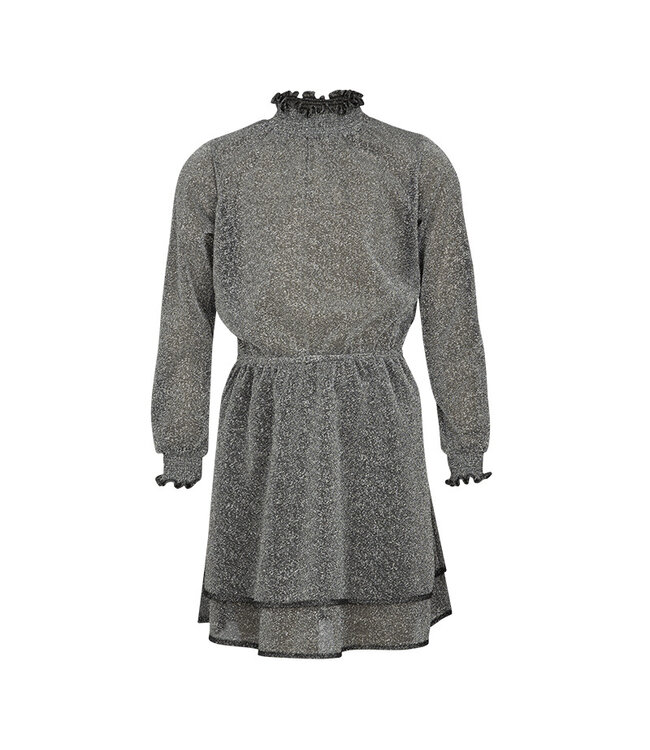 KIEstone Meisjes jurk - Lizzy - Zilver