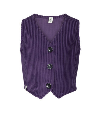 KIEstone Meisjes gilet - Lindy - Paars