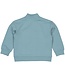 LEVV Little Jongens sweater - Patros - Licht petrol blauw