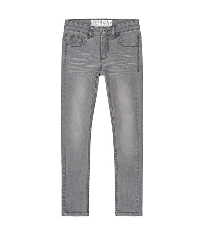 Quapi Meisjes jeans broek - Qjosine - Grijs
