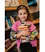 Quapi Meisjes shirt - Daylin - AOP Groen bloemen